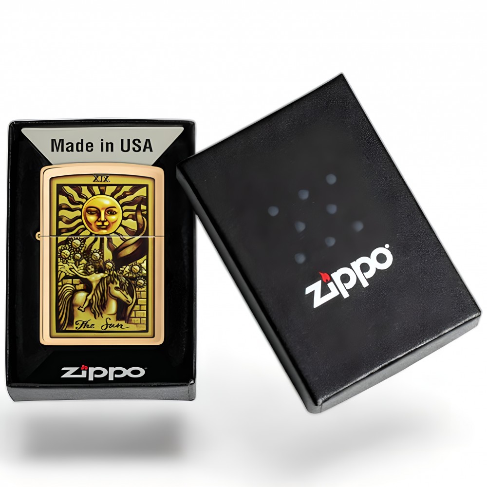 Zippo Tarot Card Design Lighter Illuminate Your Path Skygate Wholesale